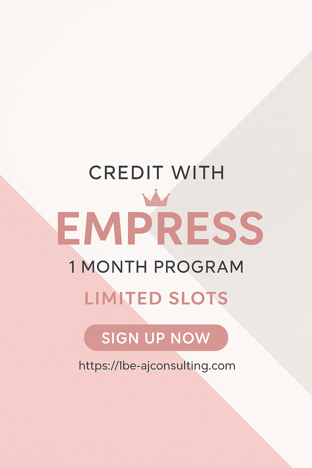 One Month Credit Removal Program - New Clients Only