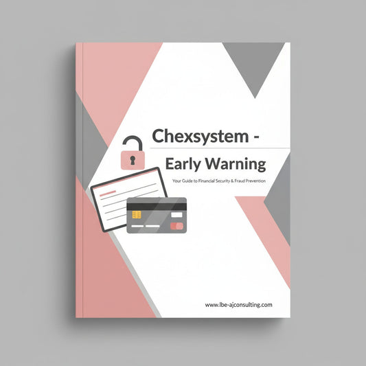 DIY Chexsystem - Early Warning Removal eBook