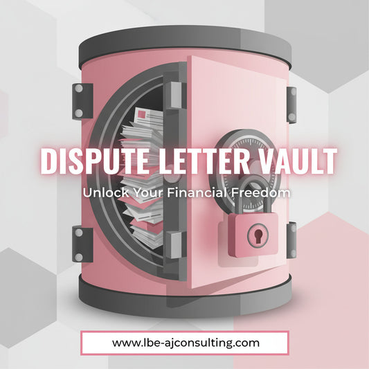 Dispute Letter Vault eBook